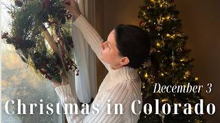 CHRISTMAS IN COLORADO | Shopping for Vintage Ornaments & Decorating the Tree!!