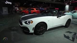 Detroit 2017 American International Auto Show  FIAT 124 Spider Abarth