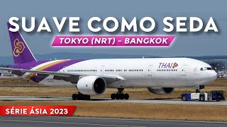 Voando com a THAI AIRWAYS, a cia aéra Tailandesa | Tokyo 🇯🇵 – Bangkok 🇹🇭 | TRIP REPORT