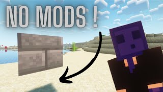 How to get Vertical slabs in vanilla Minecraft with no mods