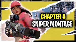 Sniper Montage - Fortnite Chapter 5 (About D*mn Time by Lizzo)