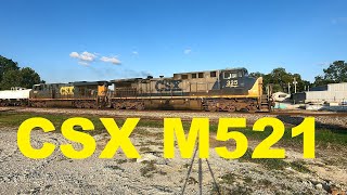 CSX 325 & 5397 Return to Athens on M521