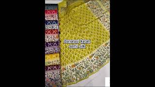 Banarasi semi katan silk sarees/To shop 9810207913#myngels #shortvideo