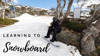 Beginner Snowboard Vlog | Spring Snow in Perisher, Australia