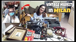 STREET VINTAGE MARKET IN MILAN ❤️/ VLOG #20