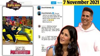 Post Ka Postmortem Akshay Kumar & Katrina Kaif in Kapil Sharma Show New Episode 202 | Instagram HD