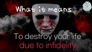 [Infidelity Therapy] What it means to destroy your life due to infidelity