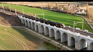 VLAKY 3. část: Pendolino, Leo Express, RegioJet, rekonstrukce trati Moravská brána, / trains part 3