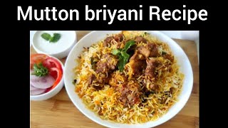 Mutton Biryani racepi very tasty 😋