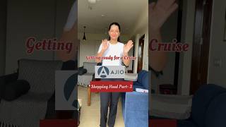 CRUISE Get ready withme| AJIO Haul#ajiohaul #ajio #shorts #shorts_ #ashortaday #grwm #getreadywithme