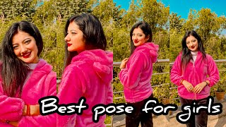 Best pose for girls/best standing and sitting poses for girls/RADHA RAJVANSHI ❤️#photoshoot #pose