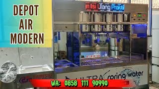 Jual Mesin Depot Air Isi Ulang Galon Mineral Model Terbaru