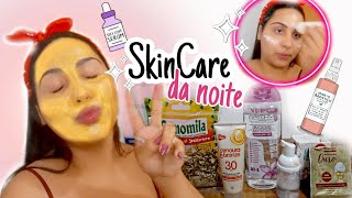 ROTINA DA NOITE ✨️ ~ skin care ~ receitinhas