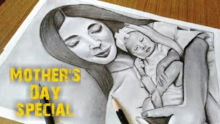 Baby Drawing for beginners | Drawing cute baby  | step by step drawing