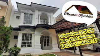 Rumah Premium 2Lt Klasik Mediterania di lokasi bernuansa alam The Green BSD City