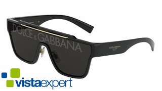 Dolce & Gabbana Occhiali da sole DG6125 501/M Nero Uomo Sunglasses