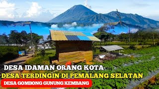 PANTES DI JULUKI DESA DIENG TERNYATA DINGINNYA MINTA AMPUN ANGINYA KECENG PEMANDANGANYA MEMUKAU