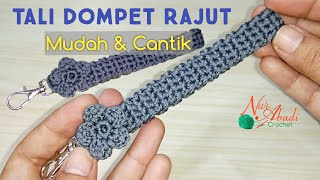 Tutorial Tali Dompet Rajut mudah dan cantik