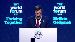 Dr Cevdet Yılmaz, Vice President, Republic of Türkiye | TRT World Forum 2023