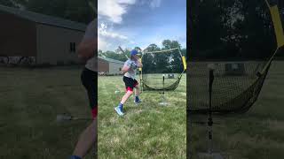 Hitting bombs with the ES69 93 mph exit velo 16 years old