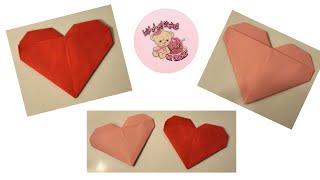 comment faire un coeur pochettes