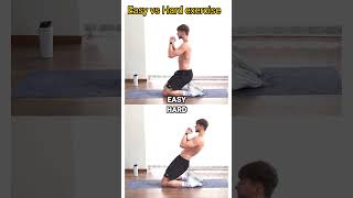 Easy to hard exercise at anywhere #exercise #fitness #viralvideo #shorts