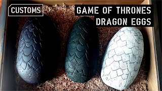 Huevos de dragón de Game of Thrones | CUSTOMS