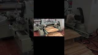 Veneer peeling machine/rotary cutting machine #plywoodmachine#veneerpeelingmachine #rotarycutter