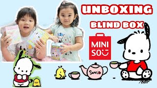 UNBOXING MINISO BLIND BOX POCHACCO SANRIO CHARACTER