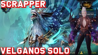 LOST ARK | SCRAPPER | VELGANOS SOLO | 1385 GUARDIAN RAID |