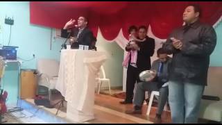 Sai satanás você não tem poder, em nome de Jesus nos já vencemos você pastor Andrezinho samba gospel