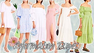 REFORMATION DUPES TRY ON HAUL (FEWMODA)