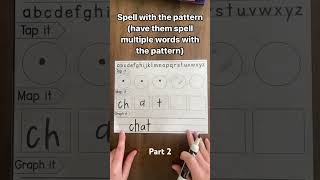 Teaching a digraph made simple. Part 2 #parentingtips #learningtoread