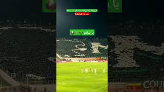 تيفو جمهور الرجاء البيضاوي🦅💚 اليوم أمام حوريا كونانكري الغيني /إبداع الكورفا سود #raja #magana