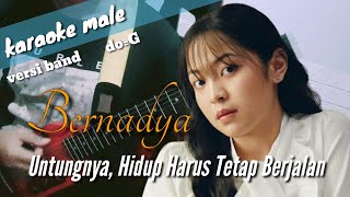 Untungnya, Hidup Harus Tetap Berjalan (karaoke) Male Key