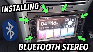 INSTALLING BLUETOOTH STEREO IN CAR *Car Mod*