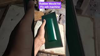 Rubber Mould For Fly Ash Bricks Machine #rubbermould