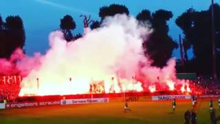 Lübecker Pyroshow vs. St. Pauli (VfB Lübeck - FC St. Pauli | DFB-Pokal)