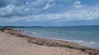 Praia na Ilha de Itaparica Bahia