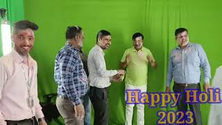 Happy Holi To All II Holi 2023 II Office Holi Milan Samaroh 2023