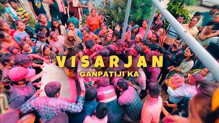 GANPATI VISARJAN 2022 IN SHANTINIKETAN | BIGGEST FESTIVAL IN AHMEDABAD | PART-1