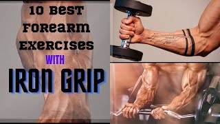 STRONG ARMS, FOREARMS WORKOUT | Wrist and grip workout | Home workout for big arms