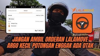 #vlog - DAPAT ORDERAN LALAMOVE ARGO KECIL CUMA 10.000 | LALAMOVE GACOR