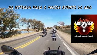 CAPITAL MOTO WEEK 2022 - A Estrada até o Evento (Tenere 250)