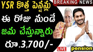 కొత్త వారికి పెన్షన్ పంపిణీ||Ysr pension kanuka Latest updates||how to apply ysr pension kanuka