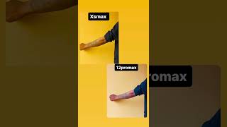 iPhone 12 promax vs iPhone xs max