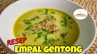 RESEP EMPAL GENTONG || KHAS CIREBON || ENAK DAN EMPUK PATUT DICOBA !!