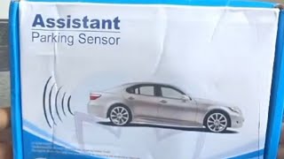 reverse parking sensor kit unboxing