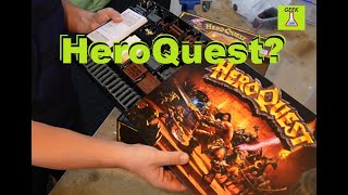 Hero Quest what will I do with the stuff in the box?