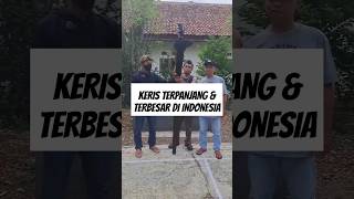 Pusaka Keris TARUMANAGARA Terpanjang & Terbesar Di Nusantara #sejarah #pusaka #keris